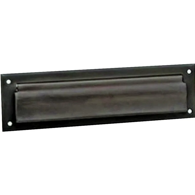 Schlage SC620B-716 Mail Slot, 3-1/2 in L, 13 in W, Brass