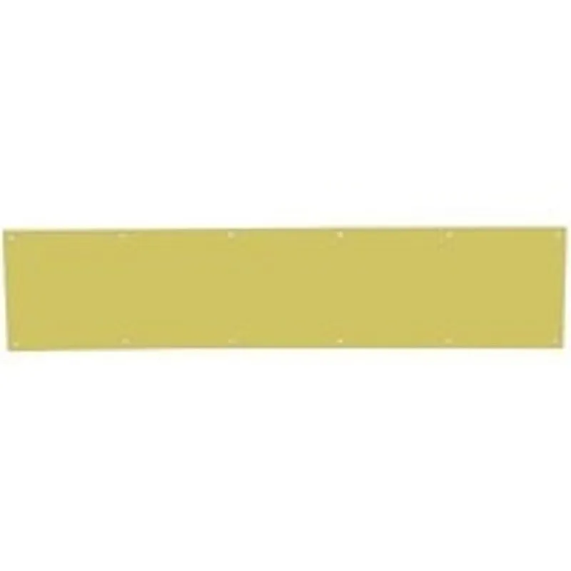 Schlage SC8400B-716 6X30 Kick Plate, 30 in L, 6 in W, Brass, Aged Bronze