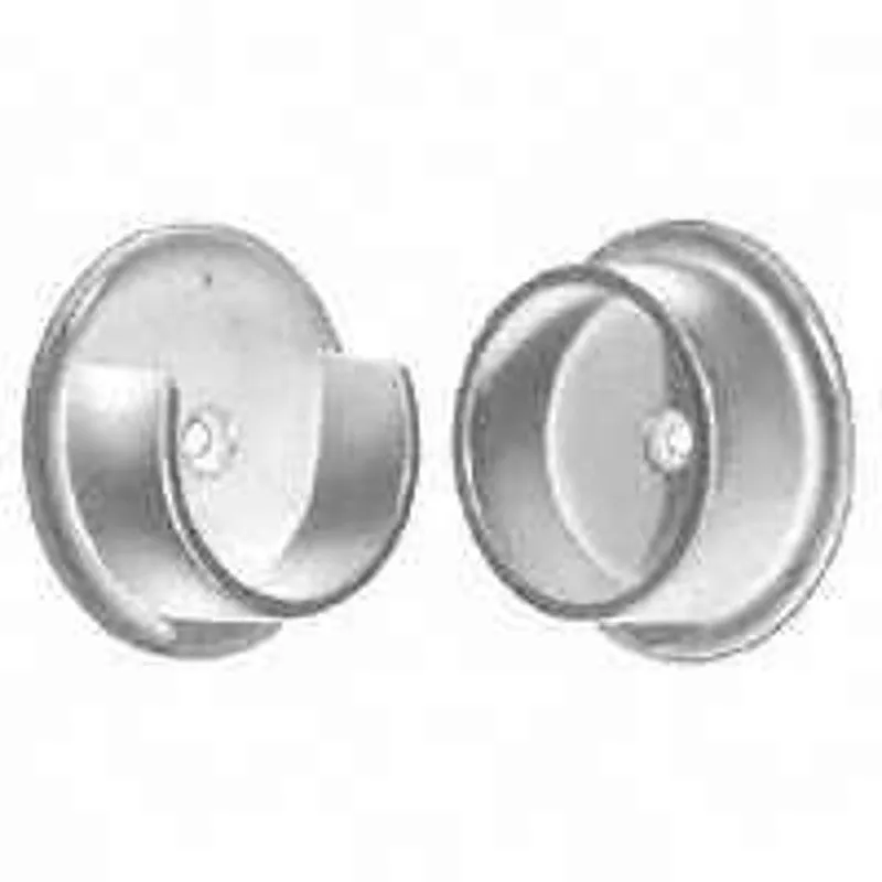 Schlage SP586P Closet Pole Socket, Plastic, White (Pack of 20)