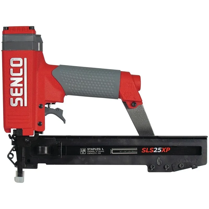 Senco 820103N Stapler, 1/4 in W Crown, 3/8 to 1-1/2 in L Leg, 168 Magazine, 1.92 cu-ft Air