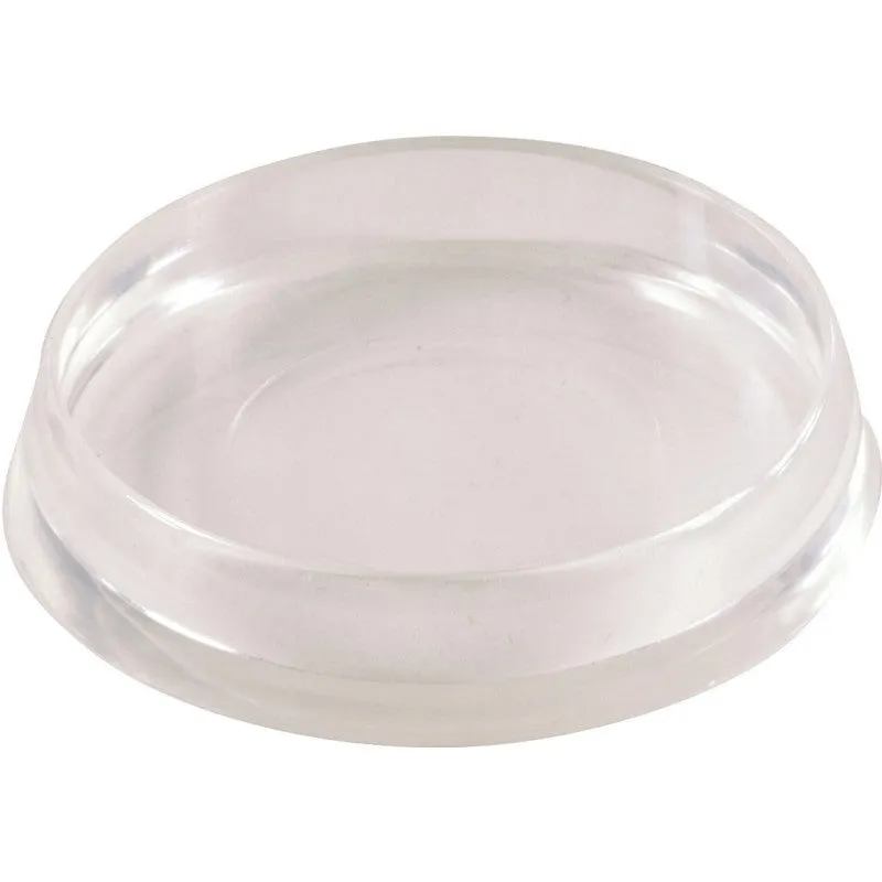 Shepherd Hardware 9088 Caster Cup, Round, 1-7/8 in Dimensions, Plastic, 4/PK (Pack of 6)