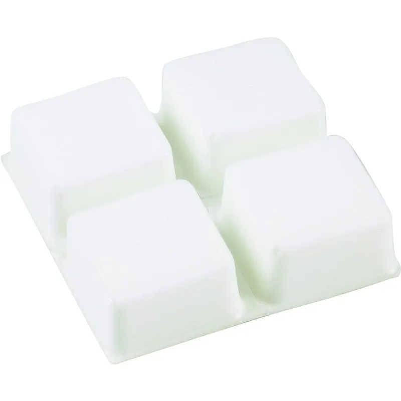 Shepherd Hardware 9560 Surface Guard Bumper Pad, 1/2 in, Square, Vinyl, White (Pack of 6)