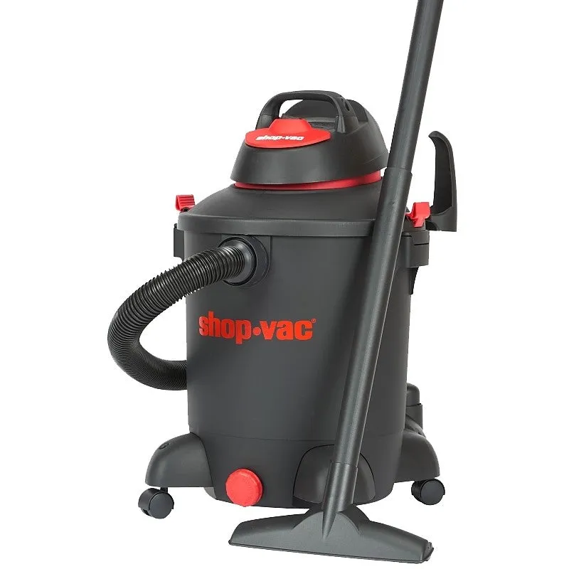 Shop-Vac 5982105 Wet/Dry Vacuum, 10 gal Vacuum, 70 cfm Air, Cartridge, Dry, Foam Sleeve Filter, 5.5 hp, 120 VAC