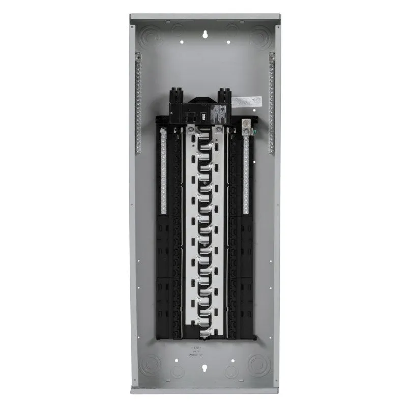 Siemens PN PN4040B1200C Assembled Load Center, 200 A, 40 -Space, 40 -Circuit, Main Breaker, Plug-On Neutral, Gray