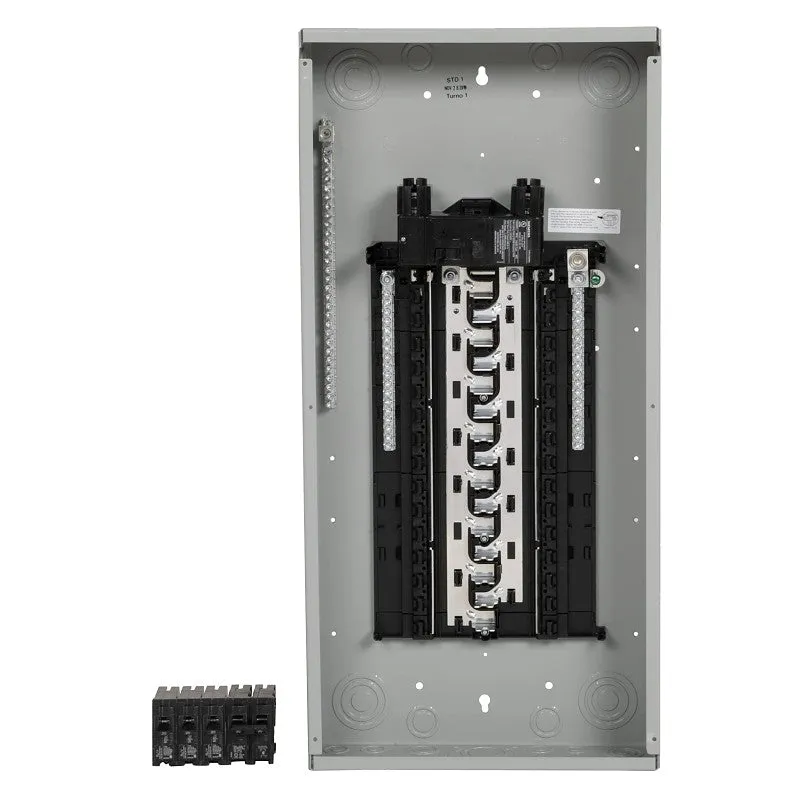 Siemens SN Series SN3048B1200P1 Assembled Load Center, 200 A, 30-Space, 48-Circuit, Main Breaker, Plug-On Neutral, 1/PK