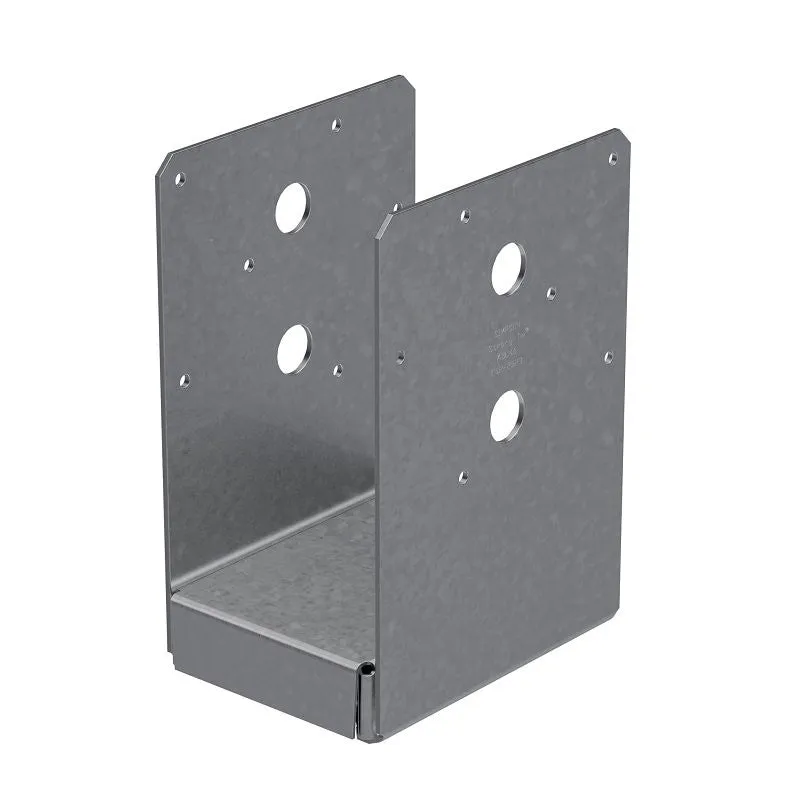 Simpson Strong-Tie ABU ABU46Z Post Base, 4 x 6 in Post, 12 ga Gauge, Steel, ZMAX