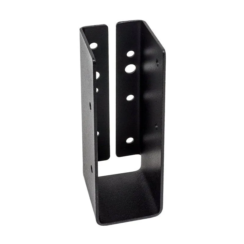Simpson Strong-Tie APLH APLH26 Joist Hanger, 5-1/8 in H, 1-7/8 in D, 1-9/16 in W, 2 x 6 in, Steel, Black, ZMAX (Pack of 24)