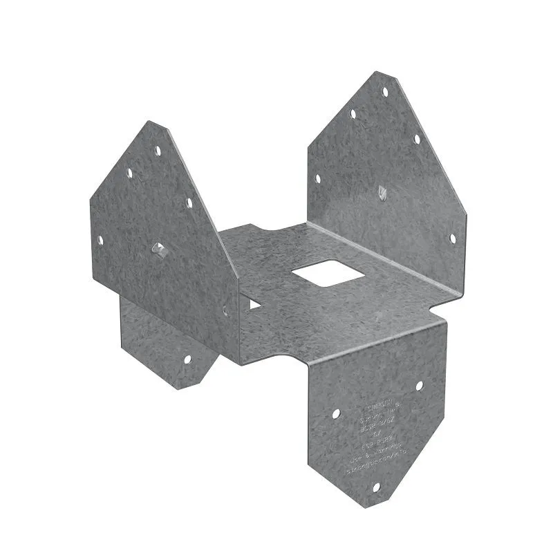 Simpson Strong-Tie BCS BCS2-3/6Z Post Cap, 2 to 3 x 6 in Post/Joist, Steel, ZMAX (Pack of 10)