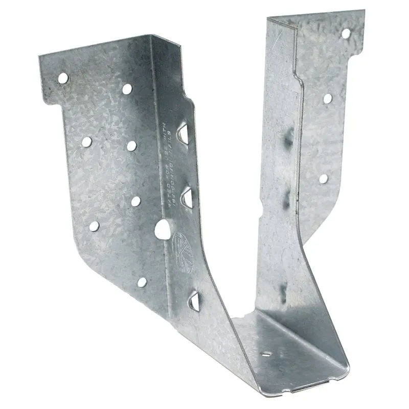 Simpson Strong-Tie HUS HUS26 Joist Hanger, 5-3/8 in H, 3 in D, 1-5/8 in W, 2 x 6 in, Steel, Galvanized/Zinc (Pack of 50)