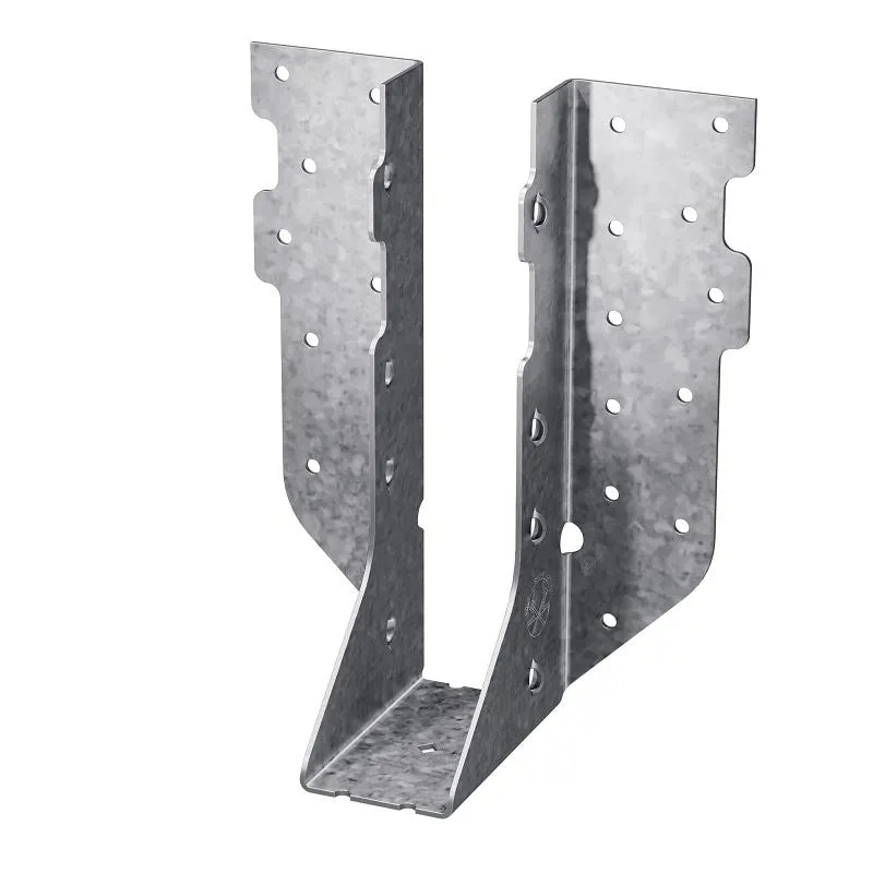 Simpson Strong-Tie HUS HUS28 Joist Hanger, 7-1/16 in H, 3 in D, 1-5/8 in W, 2 x 8 in, Steel, Galvanized/Zinc (Pack of 25)