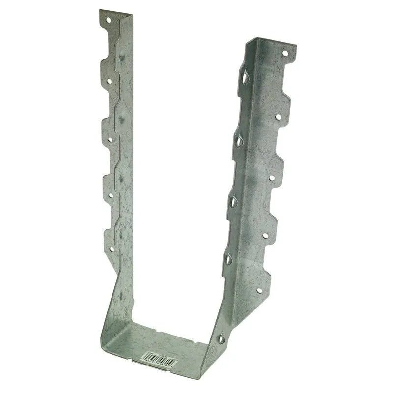 Simpson Strong-Tie HUS HUS412 Joist Hanger, 10-3/4 in H, 2 in D, 3-9/16 in W, 4 x 12 in, Steel, Galvanized/Zinc (Pack of 25)