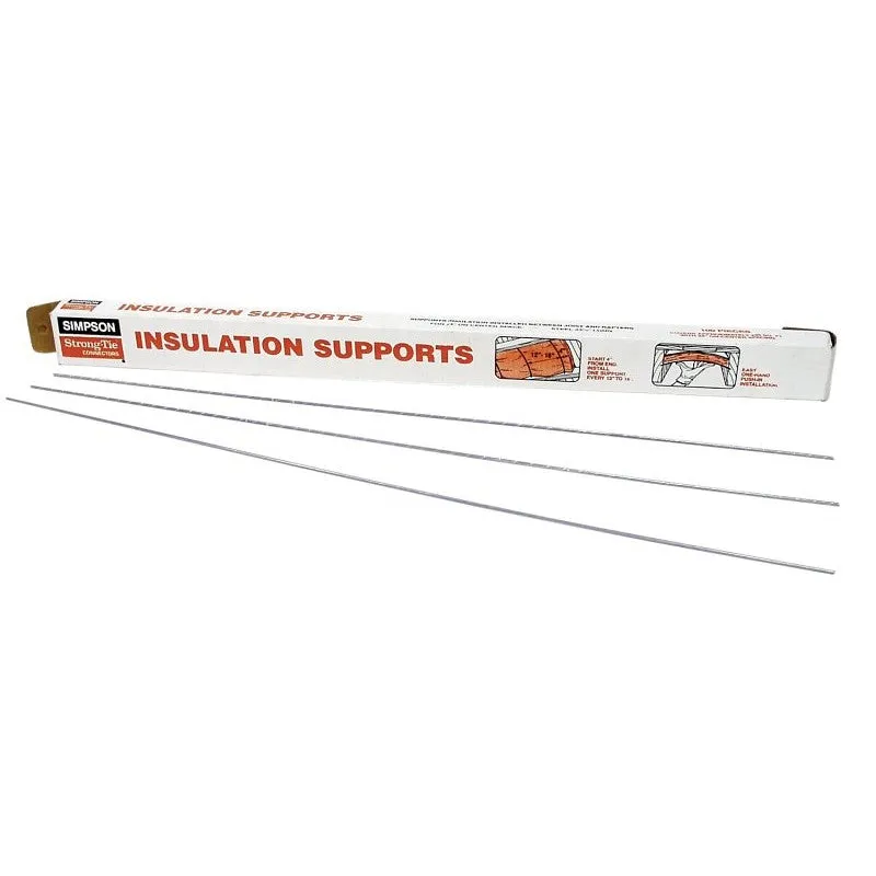 Simpson Strong-Tie IS IS24-R Insulation Support, 23-1/2 in OAL, Carbon Steel (Pack of 6)