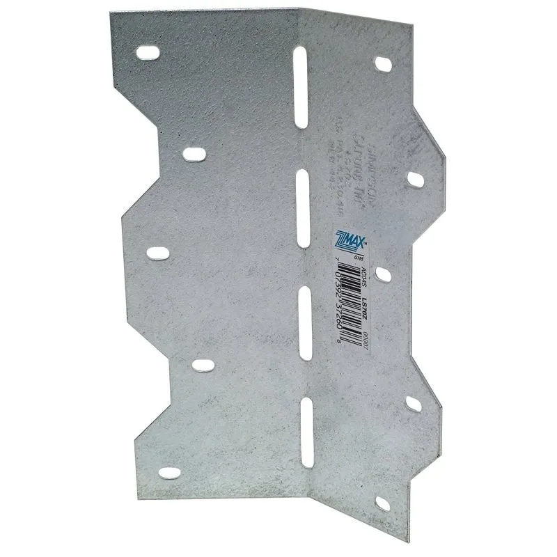 Simpson Strong-Tie LS LS70Z Skewable Angle, 6-3/8 in H, Steel, ZMAX (Pack of 25)