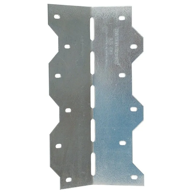 Simpson Strong-Tie LS LS90 Skewable Angle, 7-7/8 in H, Steel, Galvanized/Zinc (Pack of 50)