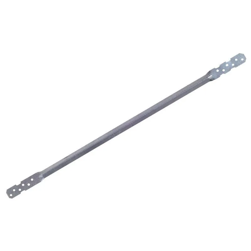 Simpson Strong-Tie LTB LTB20 Light Tension Bridging, 20 in L, 2 x 8, 2 x 10 in Post/Joist, Steel, Galvanized (Pack of 200)