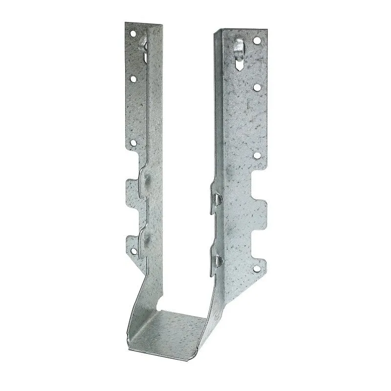 Simpson Strong-Tie LUS Series LUS210 Joist Hanger, 7-13/16 in H, 1-3/4 in D, 1-9/16 in W, Steel, Galvanized, Face (Pack of 50)