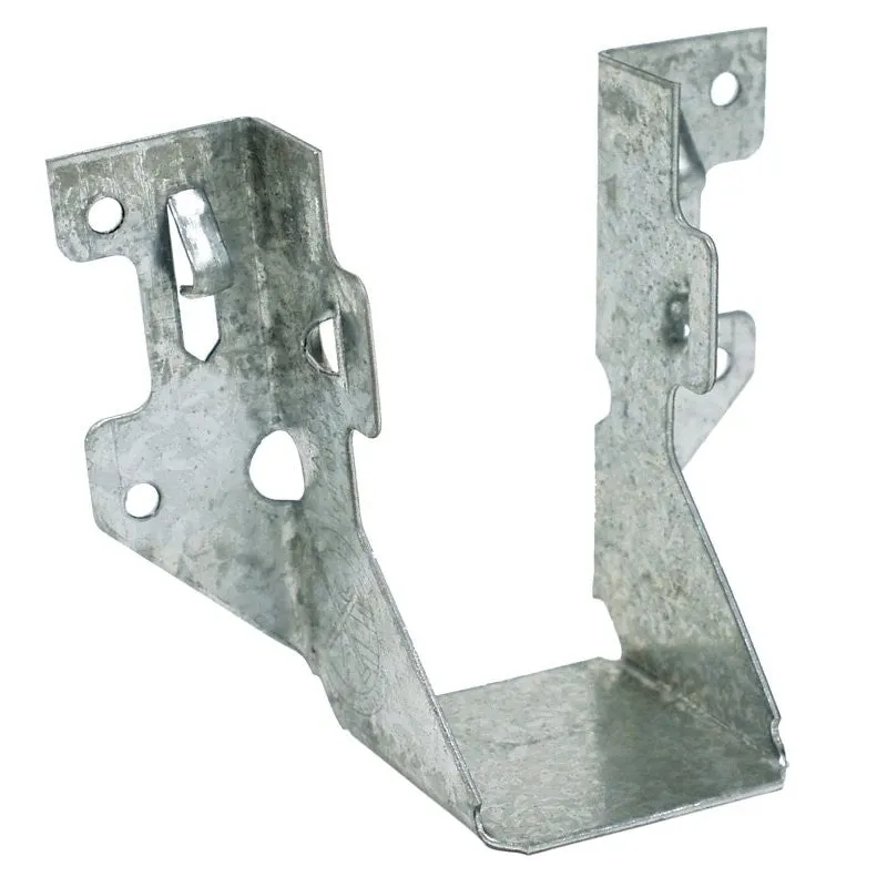 Simpson Strong-Tie LUS Series LUS24 Joist Hanger, 3-1/8 in H, 1-3/4 in D, 1-9/16 in W, 2 x 4 in, Steel, Galvanized, Face (Pack of 100)