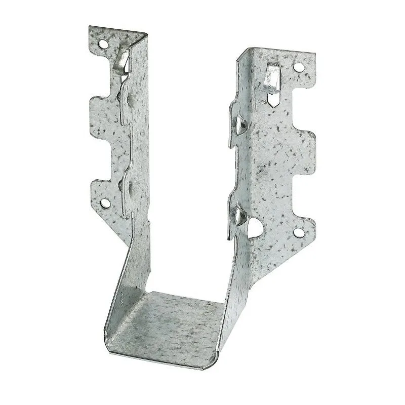 Simpson Strong-Tie LUS Series LUS26 Joist Hanger, 4-3/4 in H, 1-3/4 in D, 1-9/16 in W, Steel, Galvanized, Face (Pack of 100)
