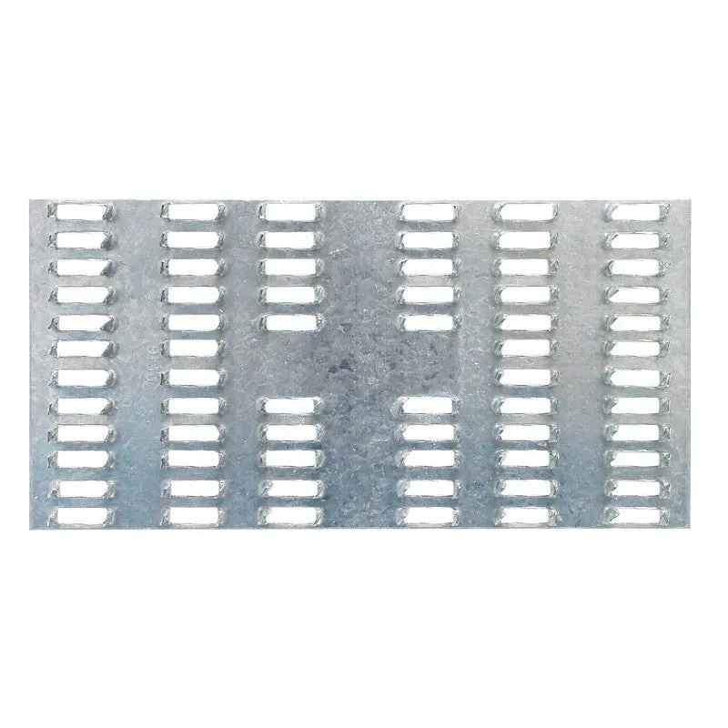 Simpson Strong-Tie MP MP36 Mending Plate, 6 in L, 3 in W, 20 ga Gauge, Steel, Galvanized (Pack of 100)