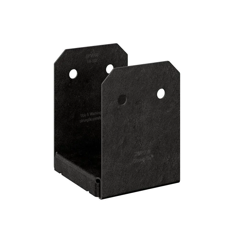 Simpson Strong-Tie Outdoor Accents Avant Series APVB66 Adjustable Post Base, 11,450 lb Down lb, 5-1/2 in W, 1/PK