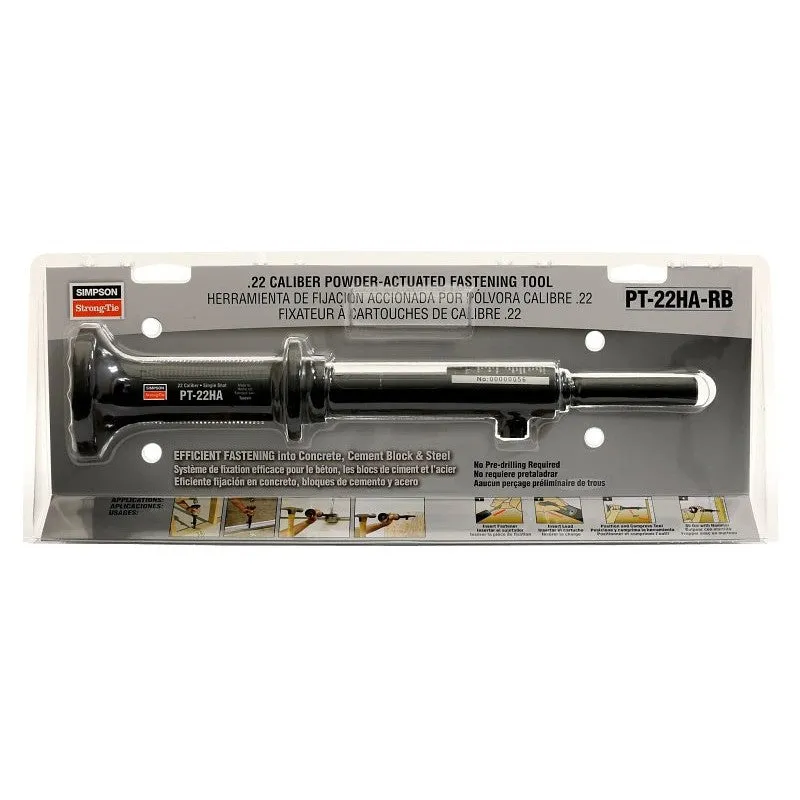 Simpson Strong-Tie PT-22HA PT-22HA-RB Power Hammer, 0.22 Caliber Drilling