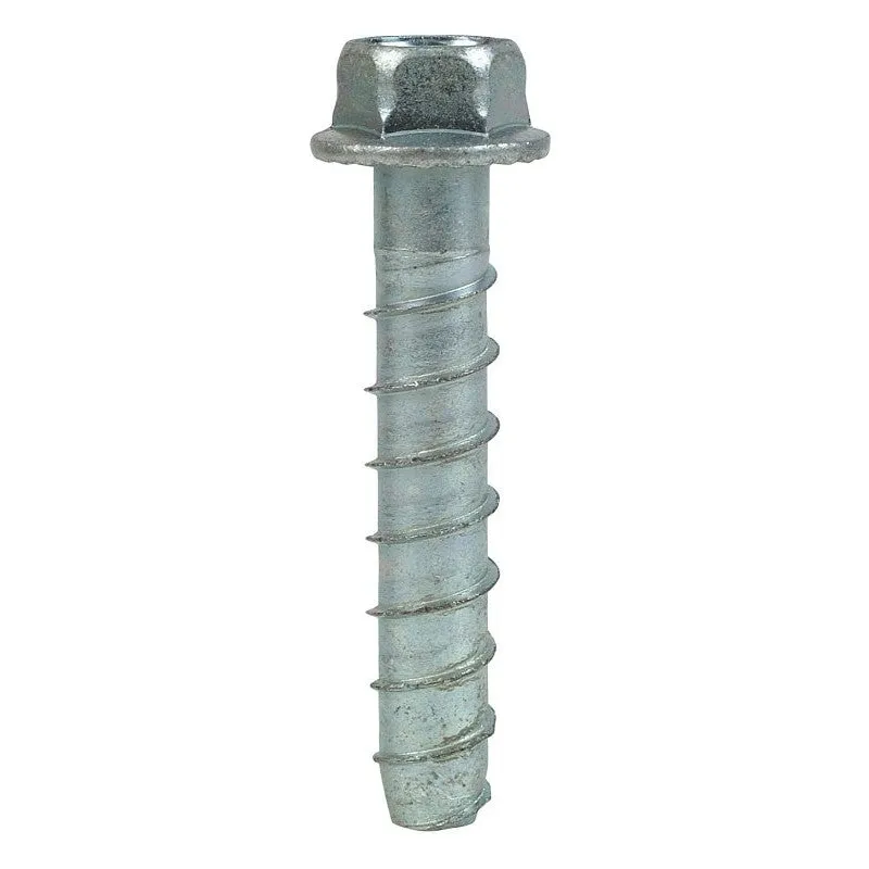 Simpson Strong-Tie Titen HD THD50300HF1 Heavy-Duty Screw Anchor, 1/2 in Dia, 3 in L, Carbon Steel, Zinc (Pack of 20)