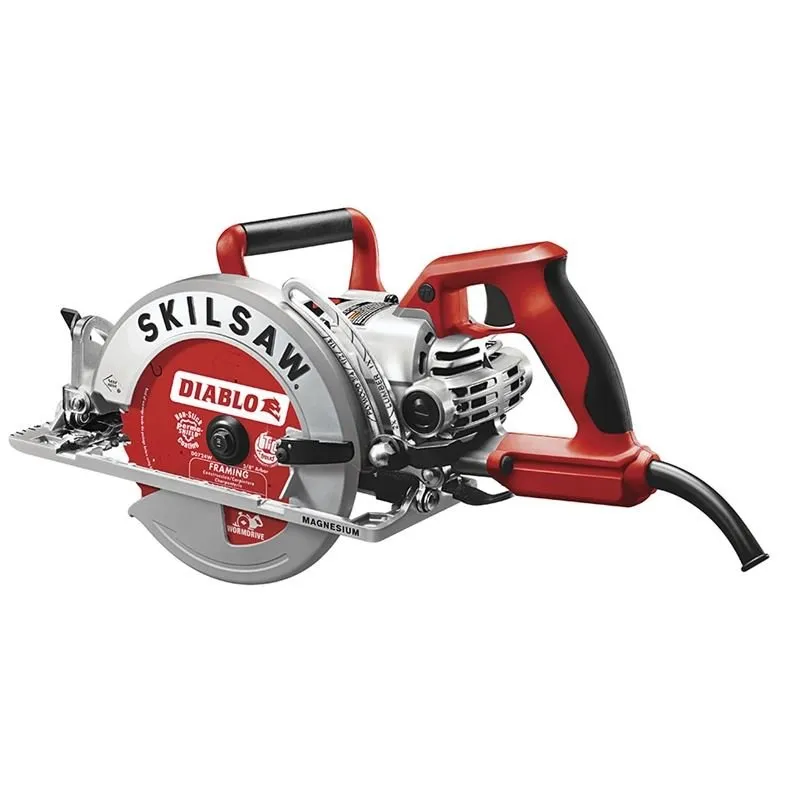 Skil | SPT77WML-22 7-1/4″ Lightweight SKILSAW Worm Drive with Diablo Carbide Blade