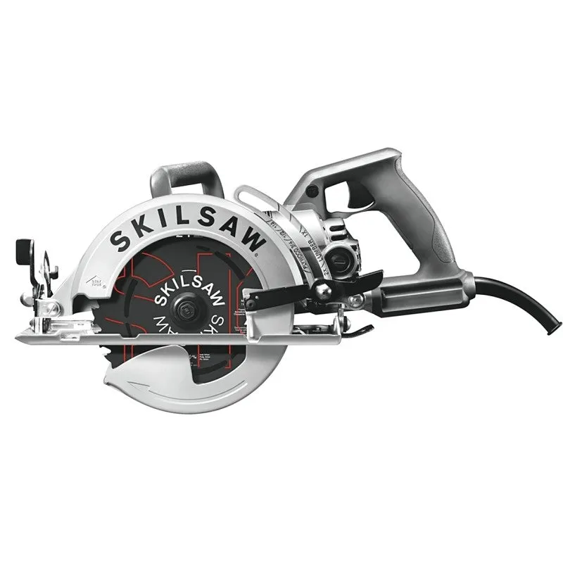 skilsaw spt77w 01 worm drive saw 15 a 7 14 in dia blade 0812 in arbor 2 1332 in d cutting 51 deg bev