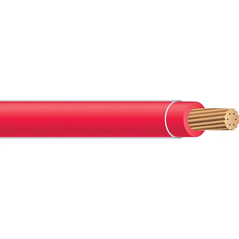 Southwire 22966683 Series Building Wire, Red Sheath, 12 AWG Wire, 1-Conductor, 50 ft L, Copper Conductor, Stranded (Pack of 2)