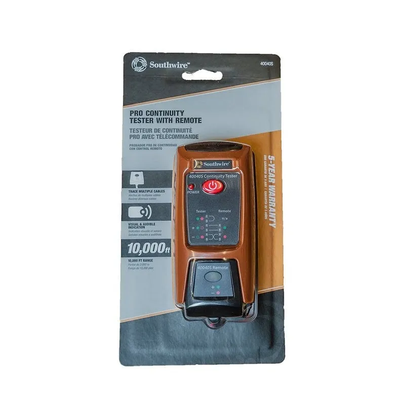 southwire 40040s continuity tester with remote led display