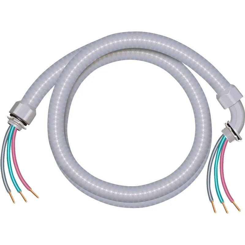 Southwire 55189301 Flexible Whip, 10 AWG Cable, Copper Conductor