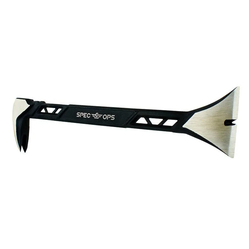 Spec Ops SPEC-D11MOLD Moulding Pry Bar, 11 in L, HCS, Black/Flat Dark Earth