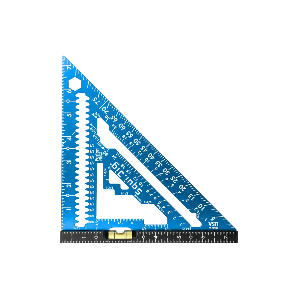 SquiJig Fusion 7-1/2″ Pro Rafter Square – Blue