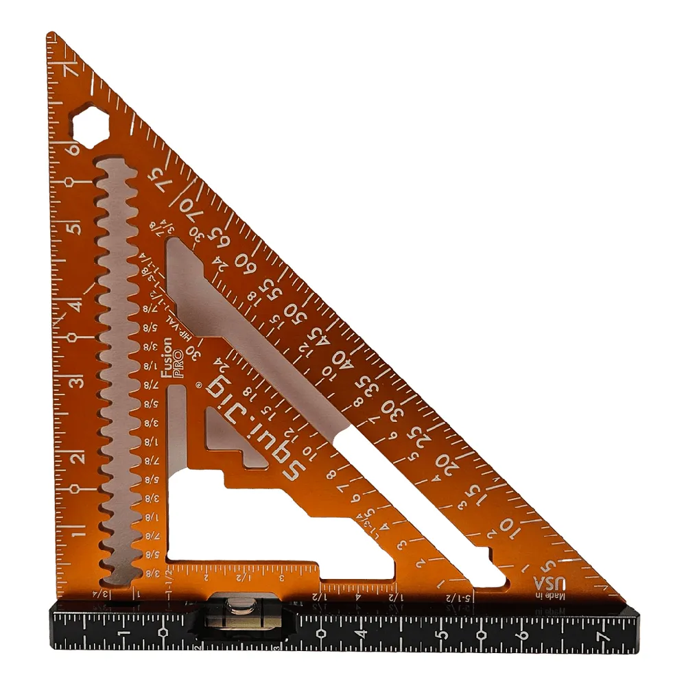 Squi.Jig Fusion Pro 7.5″ Rafter Square – Limited Edition Orange