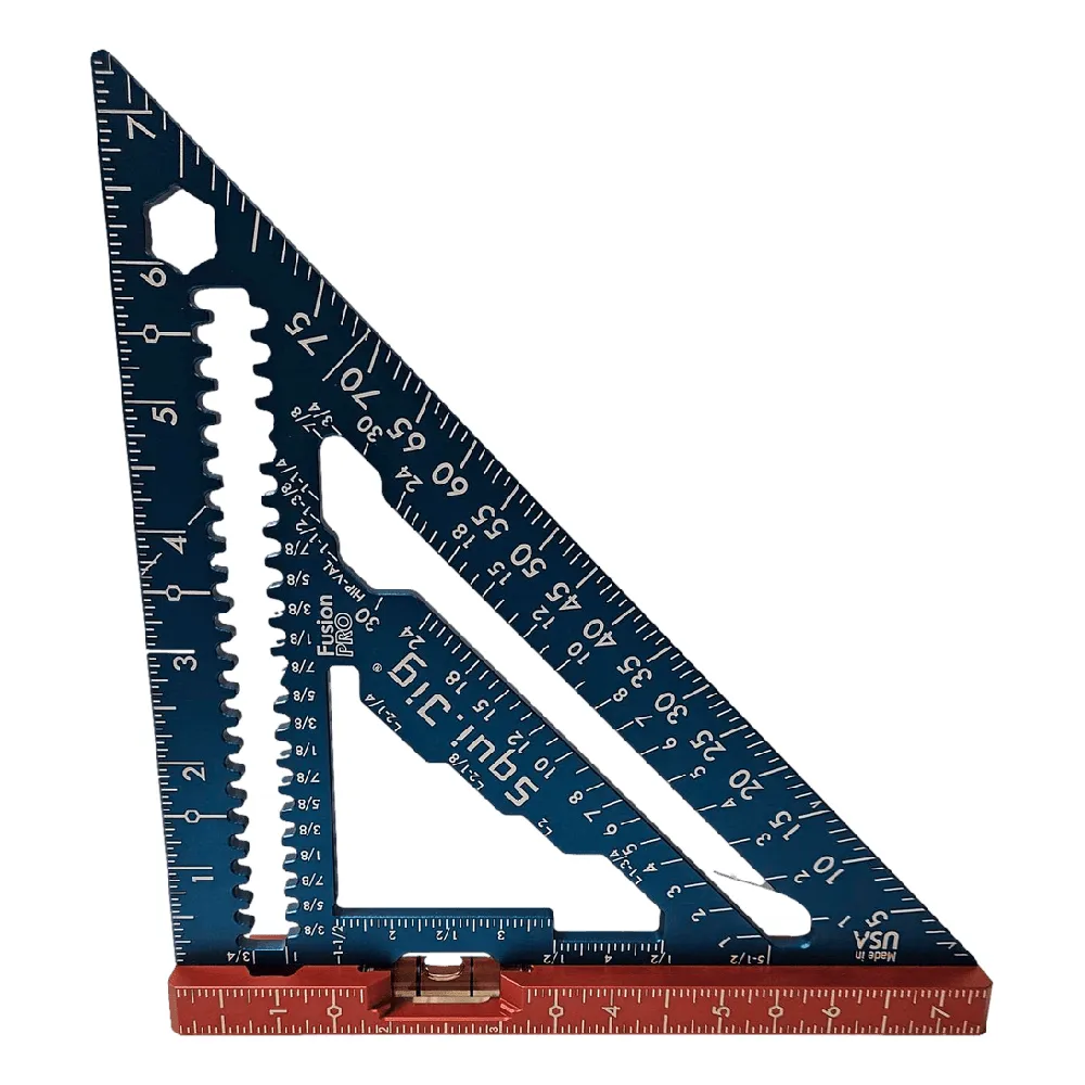 Squi.Jig Fusion Pro 7.5″ Rafter Square – Limited Edition RWB