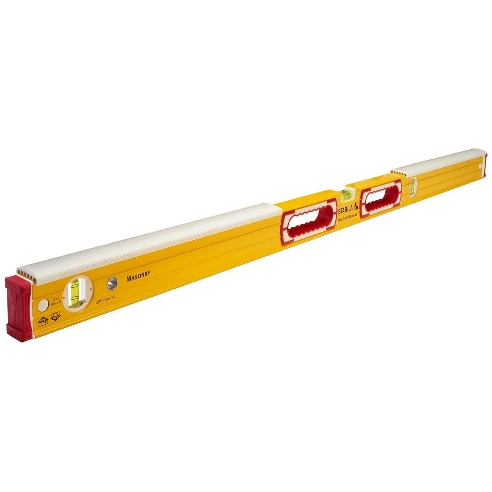 Stabila 36448 Type 196-2K 48″ Mason’s Level