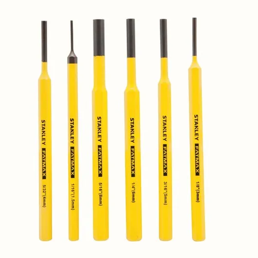 Stanley FMHT75077 6 Piece Fatmax Punch Set