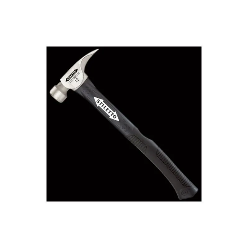 Stiletto | TI12SC-F 12 Oz Titanium Smooth Face 16″ “Hybrid” Fiberglass Handle