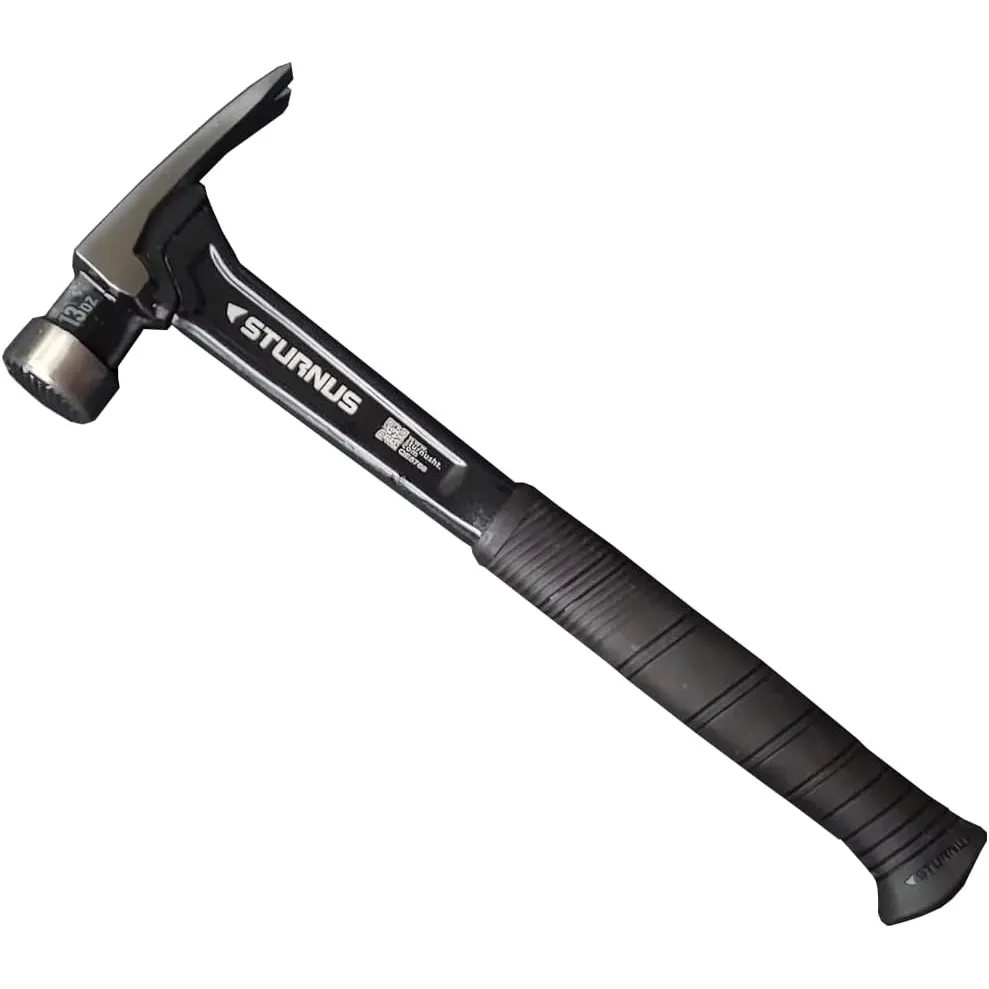 Sturnus Graphite Velocity Rip Claw Hammer – 13oz, Short Handle, Milled Face
