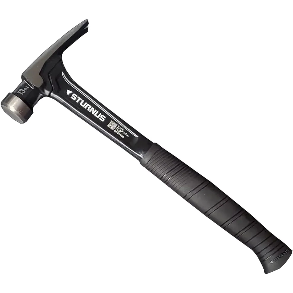 Sturnus Graphite Velocity Rip Claw Hammer – 13oz, Short Handle, Smooth Face