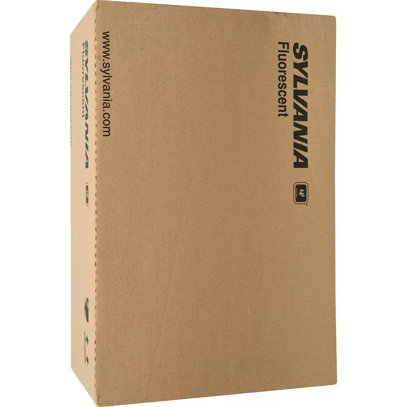 Sylvania 22052 Fluorescent Bulb, 32 W, T8 Lamp, Medium G13 Lamp Base, 2850 Lumens, 4100 K Color Temp (Pack of 16)