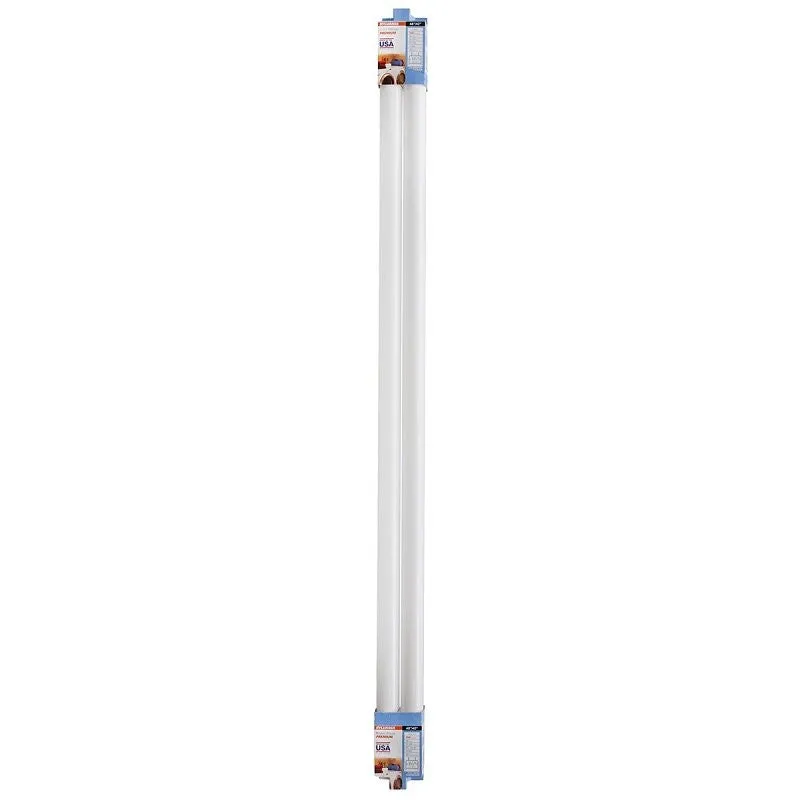Sylvania 22435 Fluorescent Bulb, 40 W, T12 Lamp, Medium Lamp Base, 3000 Initial Lumens, 4100 K Color Temp (Pack of 15)