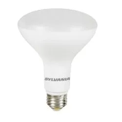 Sylvania Natural Series 42079 LED Bulb, BR30 Lamp, 65 W Equivalent, E26 Medium Lamp Base, Yes, Frosted, Neutral White
