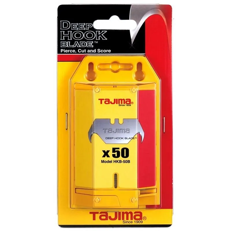 Tajima HKB-50B DEEP HOOK Blades – 50 Pack