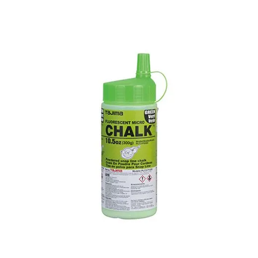 Tajima PLC2-FG300 CHALK-RITE 10.5 oz Fluorescent Green Micro Chalk