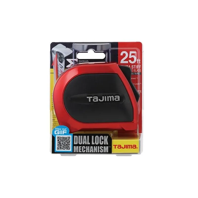 Tajima SS-25BW Sigma Stop Tape Measure 25 FT (SAE)