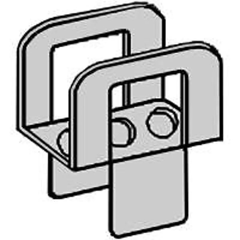 Tamlyn PCS58 Framing Plywood Clip, 40 with PC, 32 without PC Roof Span, 20 Thick Material, Steel, Galvanized