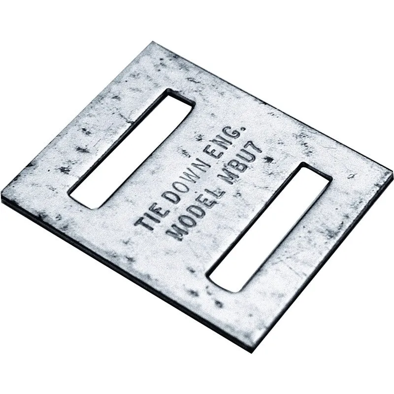 Tie Down 59140A Strap Buckle, Steel, Galvanized