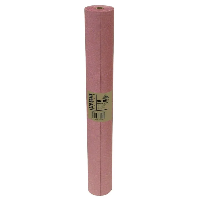 Trimaco 35145/20 Flooring Paper, 167 ft L, 36 in W, Rosin, Red