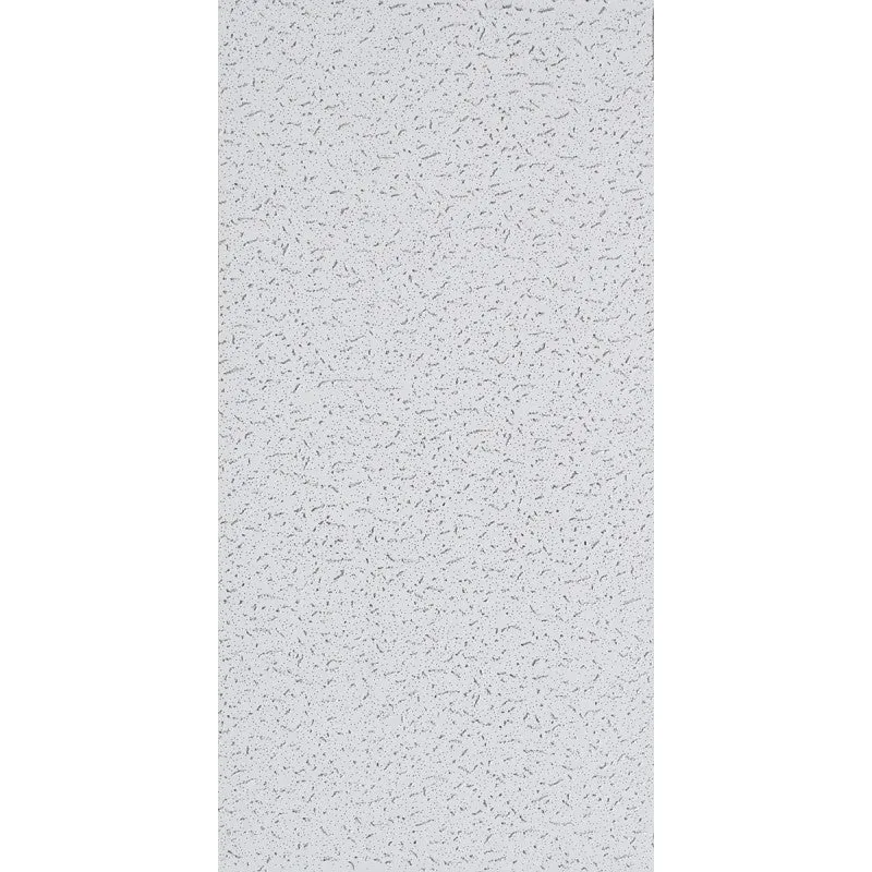 USG Fifth Avenue 220 Ceiling Panel, 4 ft L, 2 ft W, 5/8 in Thick, Mineral Fiber, White